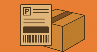Remove sensitive information on the shipping label